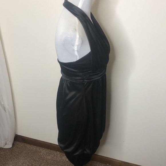 Taboo black jeweled mini halter dress size medium/small - Picture 7 of 16